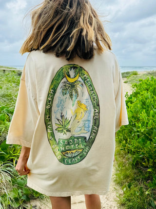 SABBI Mermaid Tee - Cream - The Salty BabeGraphic Tee Shirts