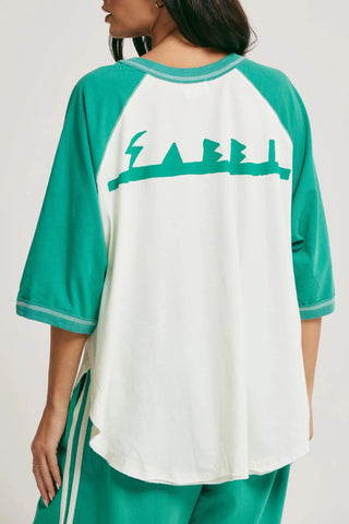 SABBI Raglan Margie Tee - Green - The Salty BabeGraphic Tee Shirts