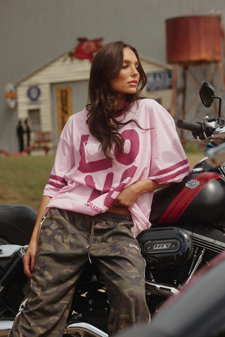 SABBI Raving Heart Pants - Camo - The Salty BabePants