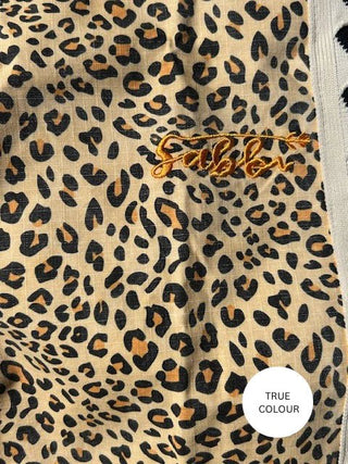 SABBI Raving Hearts Pants - Drill Leopard - The Salty BabePants