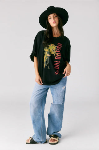 SABBI Rodeo Tee - Black - The Salty BabeTee Shirts