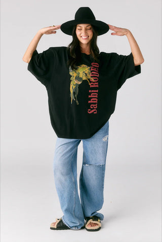 SABBI Rodeo Tee - Black - The Salty BabeTee Shirts