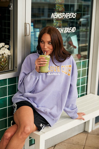 SABBI Self Love Club Hoodie - Purple - The Salty BabeHoodies