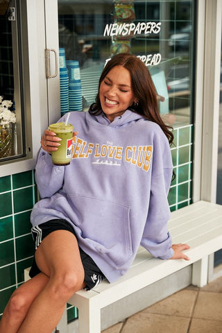 SABBI Self Love Club Hoodie - Purple - The Salty BabeHoodies