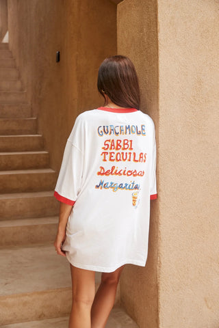 SABBI Tequila Made Me Do It Tee - White - The Salty BabeTee Shirts