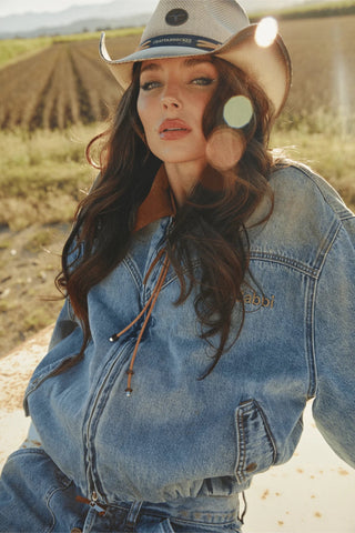 SABBI The True Grit Denim Jacket | The Salty Babe