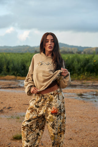 SABBI Trees Company Crop Hoodie - The Salty BabeSweatshirt