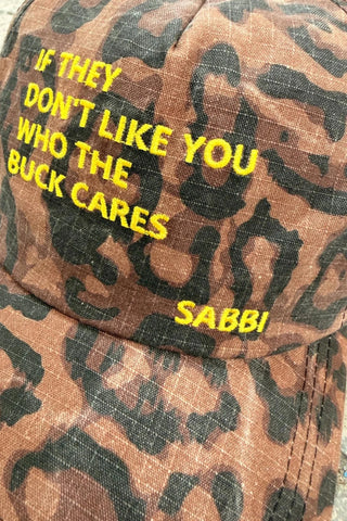 SABBI Who the Buck Cares Cap
