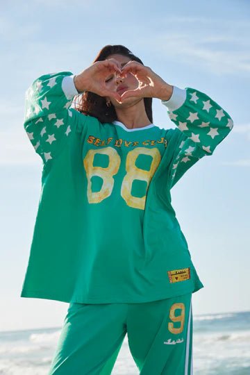 SABBI You Cute Long Sleeve Tee - Green - The Salty BabeLong Sleeve Shirt