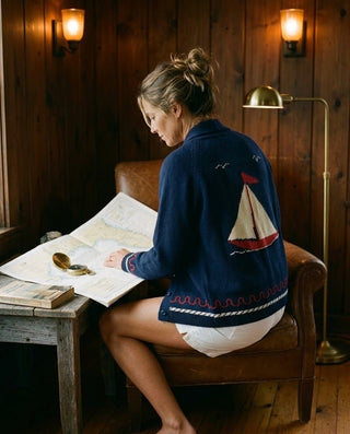 Sailboat Ranch Cardigan Sweater - The Salty BabeSweaters