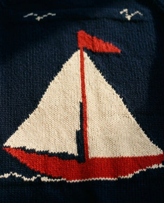 Sailboat Ranch Cardigan Sweater - The Salty BabeSweaters