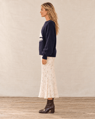 Salt Air Knit Sweater - Navy | The Salty Babe