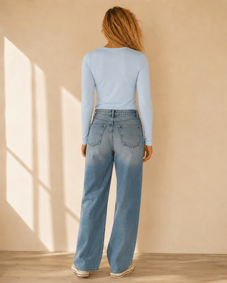 Salt Faded Long Sleeve Top - The Salty BabeLong Sleeve Tops