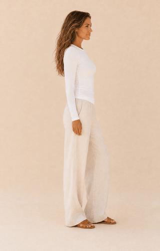 Salt Faded Long Sleeve Top - Off White - The Salty BabeLong Sleeve Tops