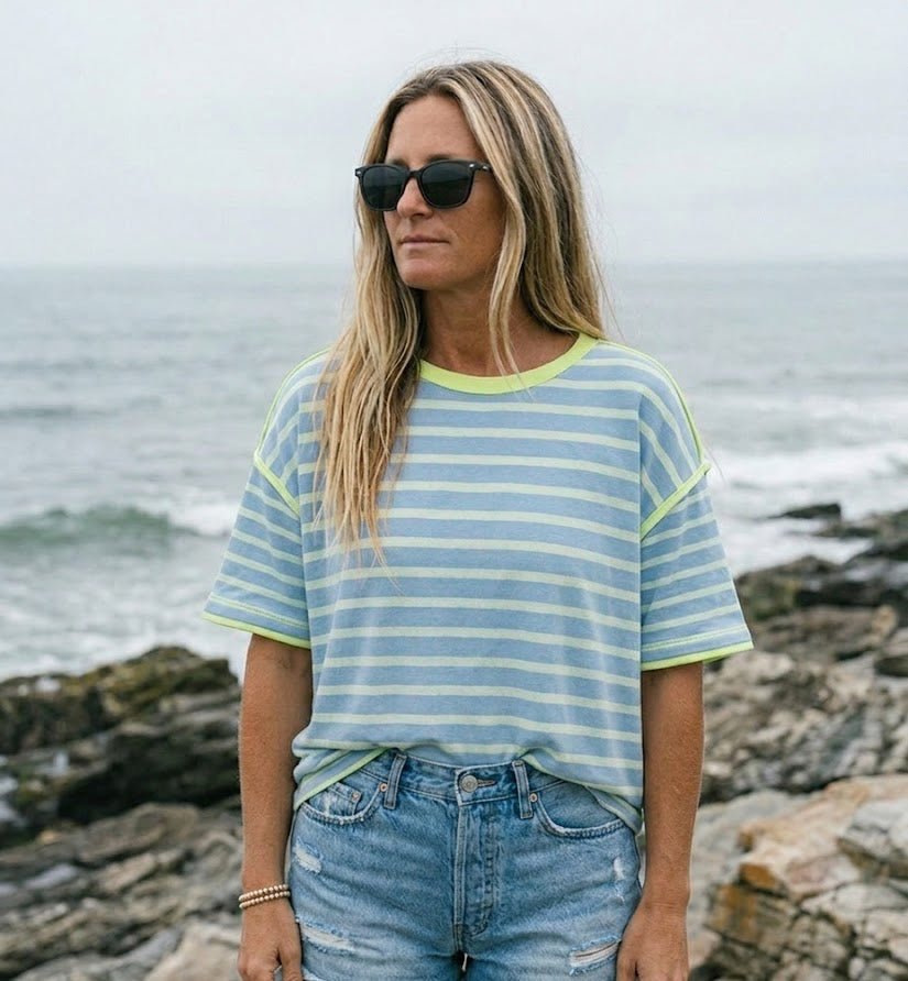Salt Line Stripe Top - The Salty BabeTop