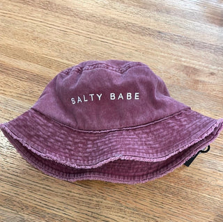 Salty Babe distressed bucket hat - The Salty BabeHats