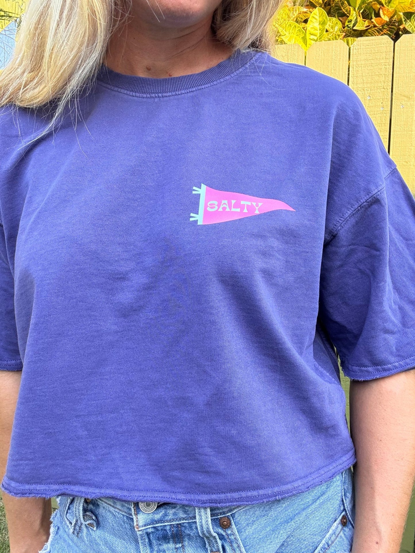 Salty Babe Pennant Tee - The Salty BabeTop