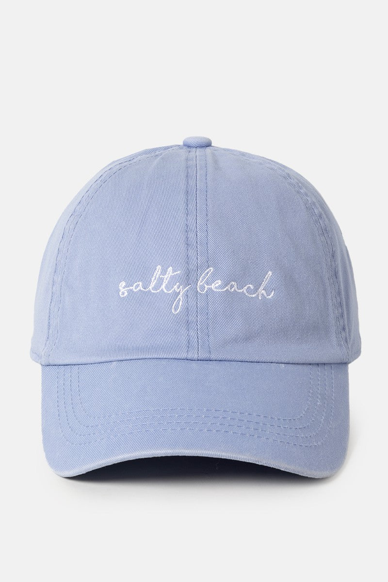 Salty Beach script hat - The Salty BabeHats