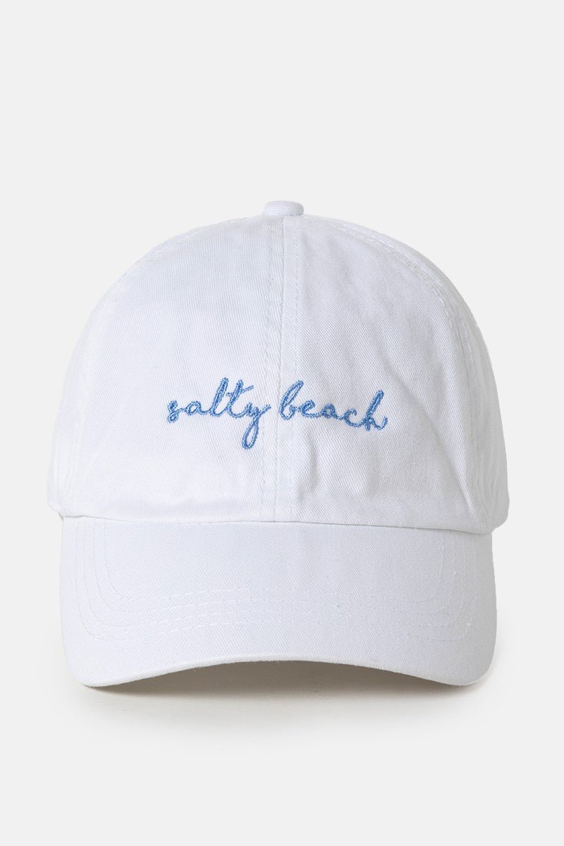 Salty Beach script hat - The Salty BabeHats