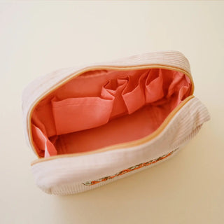 Salty Blooms Corduroy Makeup Bag - The Salty BabeMakeup Bags