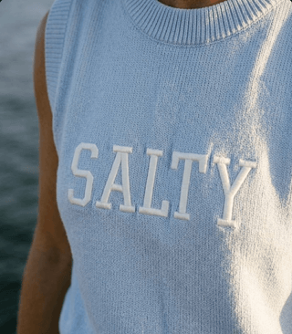 Salty & Free Sweater Vest - The Salty BabeTop