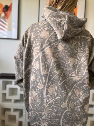 SALTY Graphic Hooded Sweatshirt - Deadwood Tree Camo - The Salty BabeFleece Tops