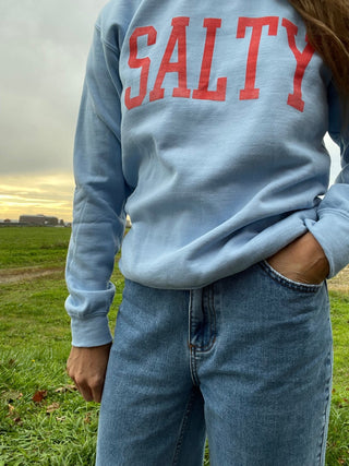 Salty graphic sweatshirt - The Salty BabeGraphic Sweatshirt
