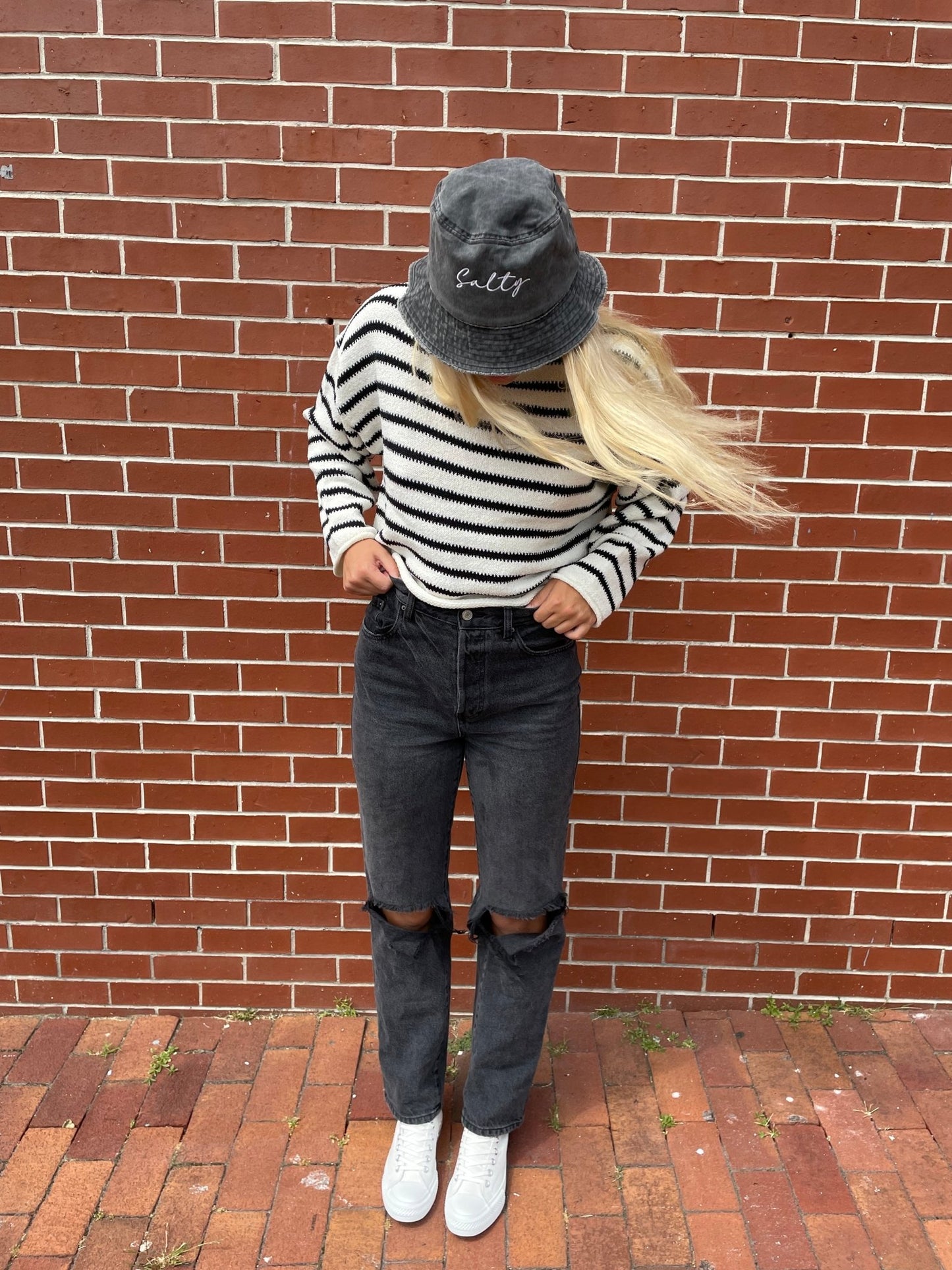 Salty script bucket hat - The Salty BabeHats