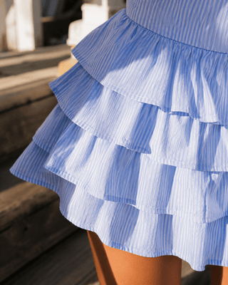 Salty Stripes Mini Skirt - The Salty BabeSkirts