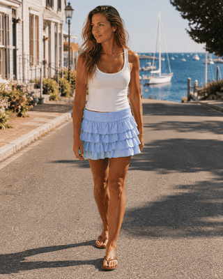 Salty Stripes Mini Skirt - The Salty BabeSkirts