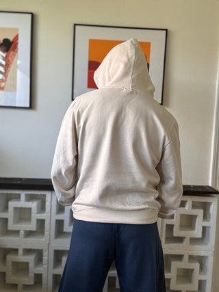 Salve Pride Relaxed Fit Hooded Sweatshirt - Beige - The Salty BabeFleece Tops