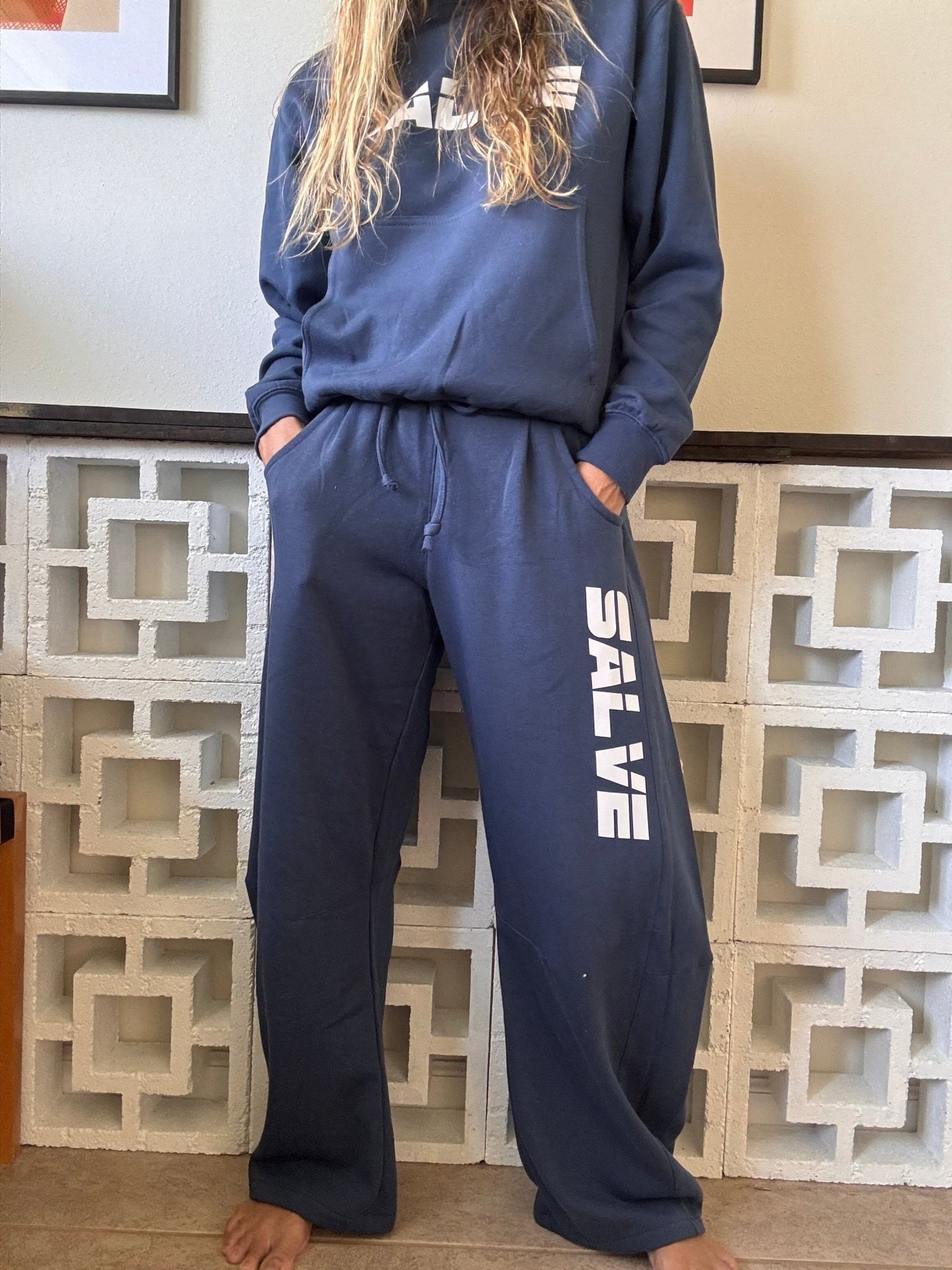 Salve Sportsmen Baggy Barrel Sweatpants - The Salty BabeFleece Pants
