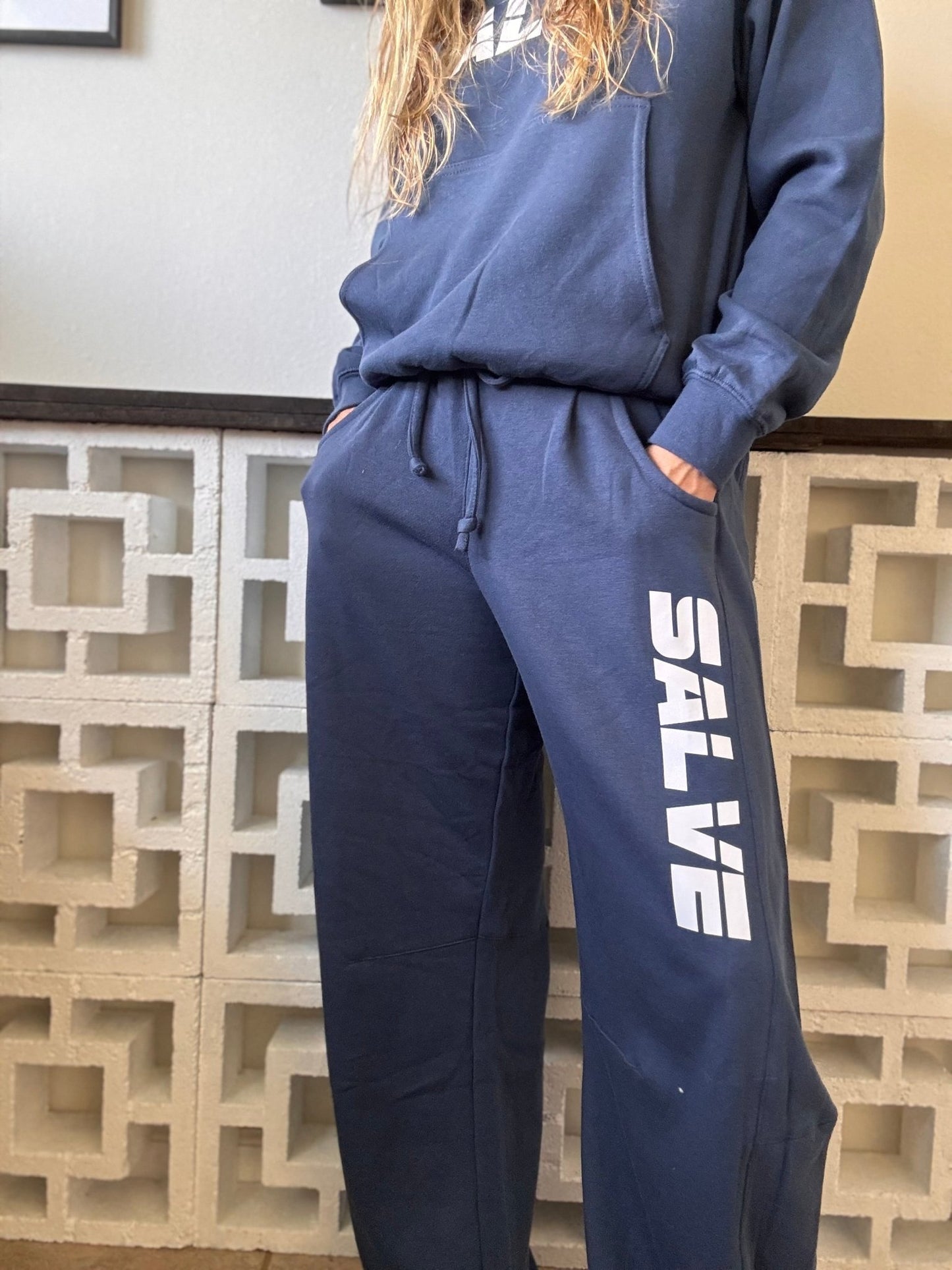 Salve Sportsmen Baggy Barrel Sweatpants - The Salty BabeFleece Pants