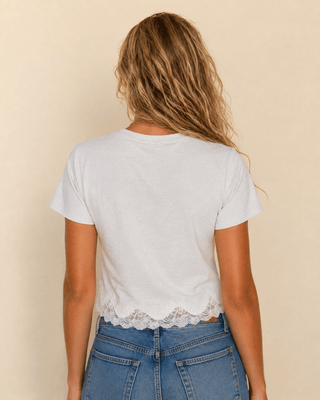 Sandbar Lace Tee - The Salty BabeTee Shirts