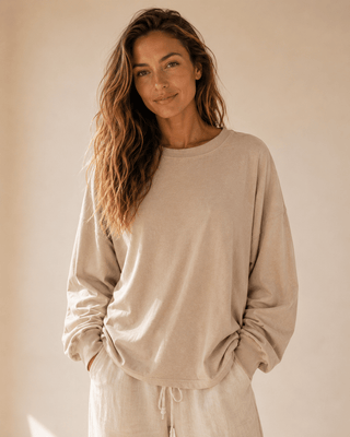 Sandbar Long Sleeve Top - The Salty BabeLong Sleeve Tops