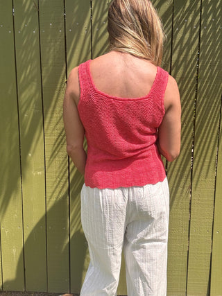 Sandy Coral Tank Top - The Salty BabeTank Tops