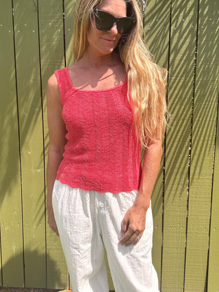 Sandy Coral Tank Top - The Salty BabeTank Tops