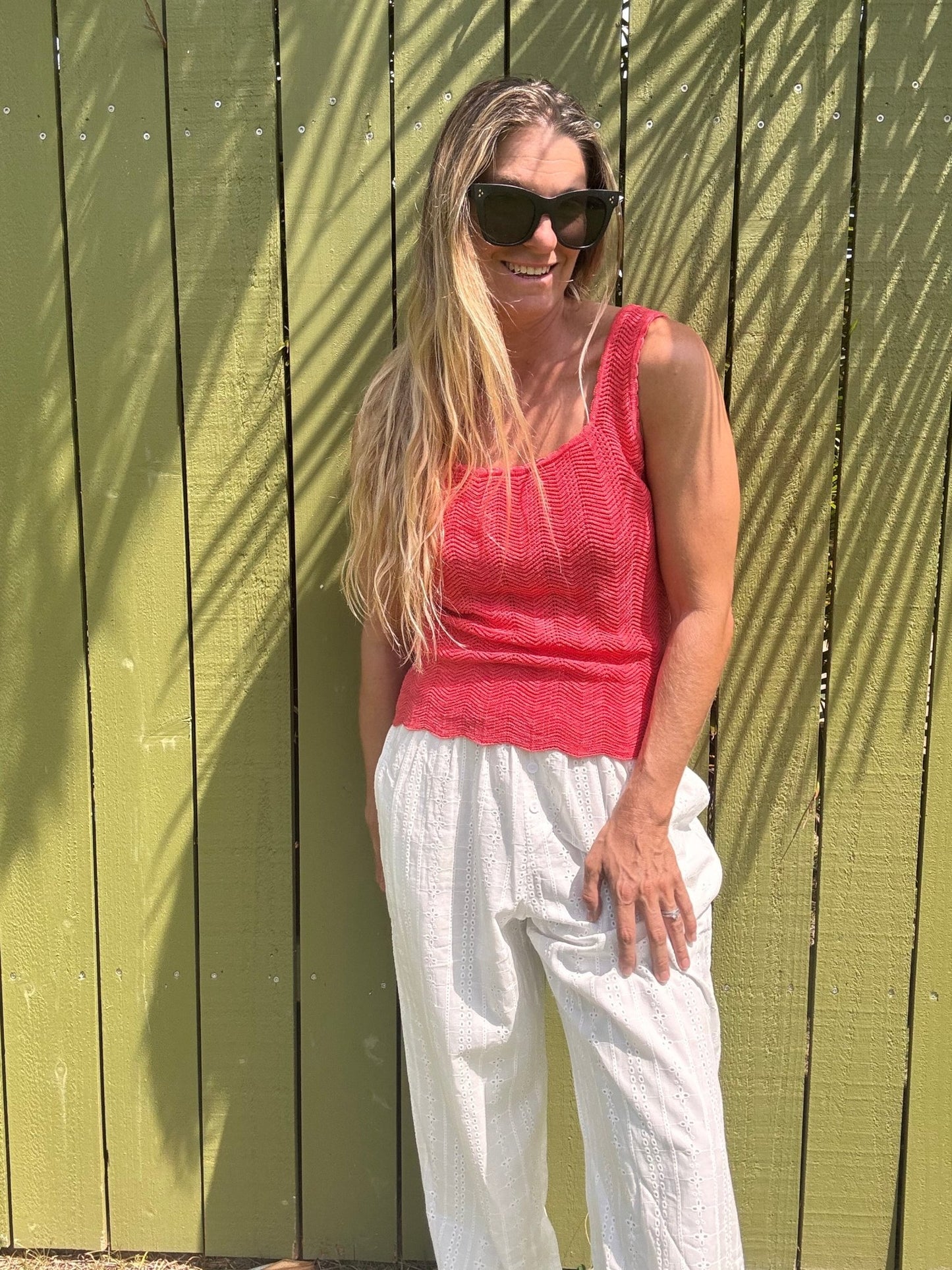 Sandy Coral Tank Top - The Salty BabeTank Tops