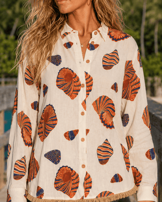 Sandy Fringe Top - The Salty BabeTop