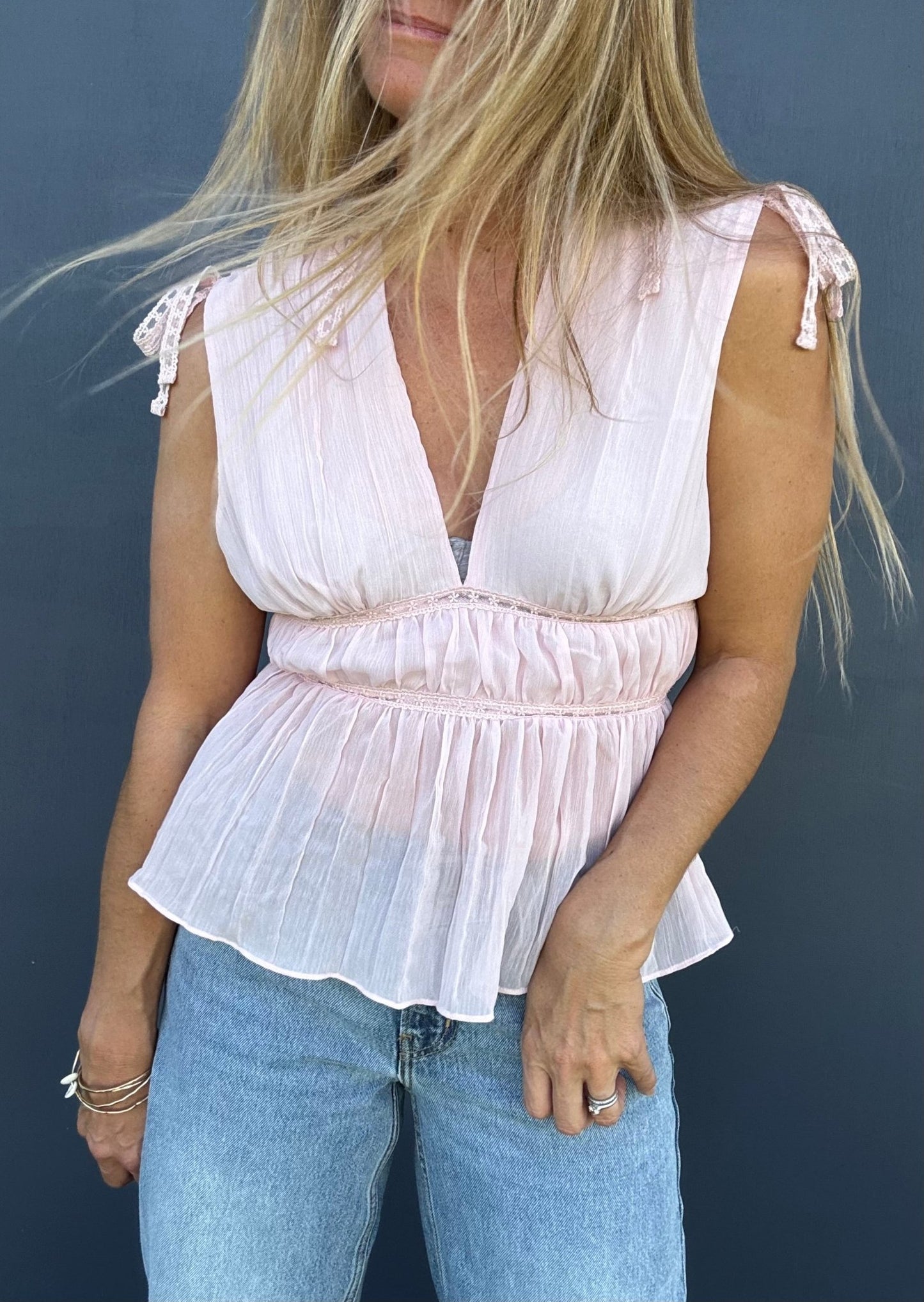 Sandy Rose Top - The Salty BabeTop