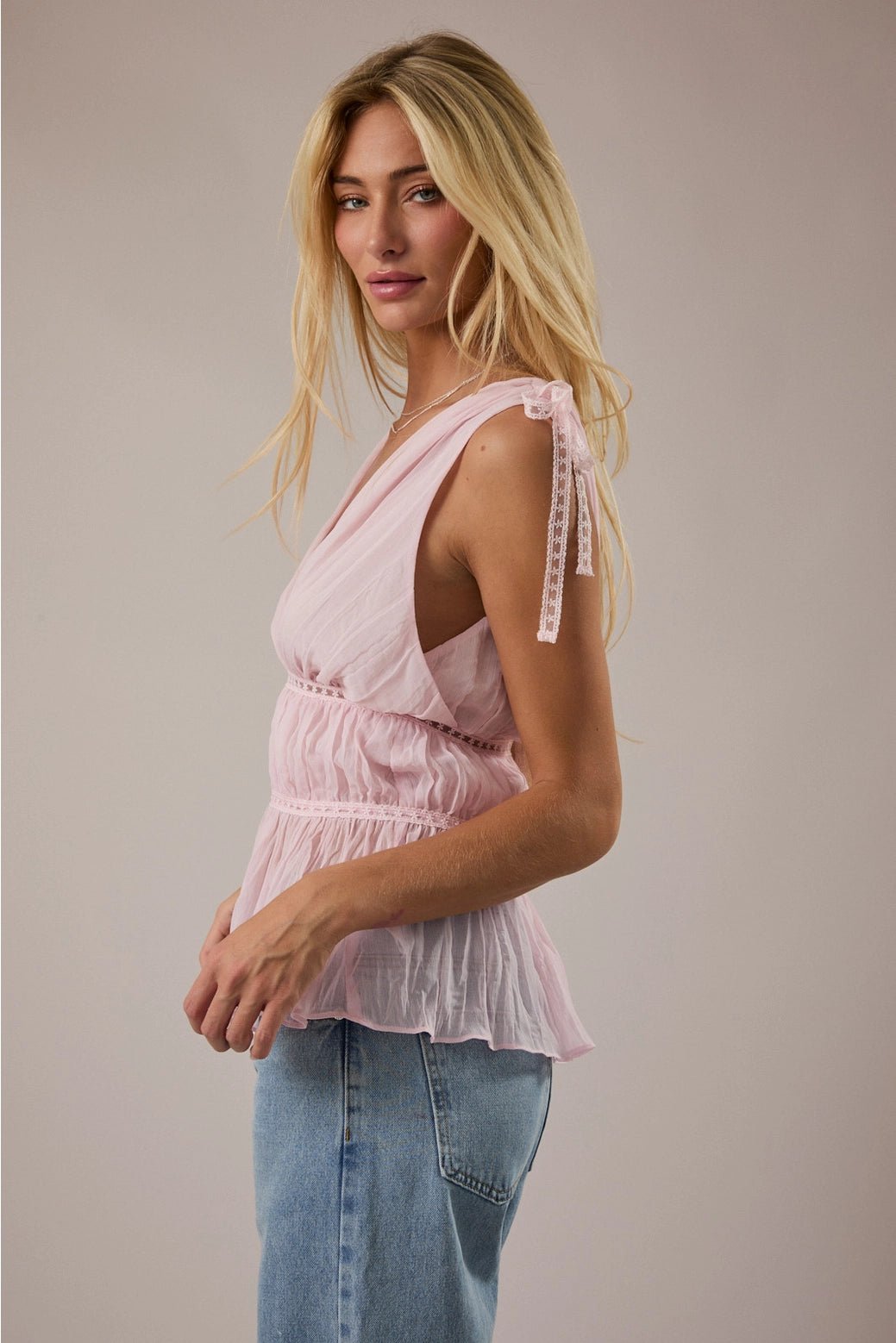 Sandy Rose Top - The Salty BabeTop