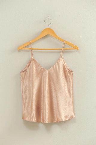 Satin Sweetheart Cami Top - The Salty BabeTop
