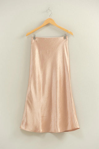 Satin Sweetheart Midi Skirt - The Salty BabeSkirts