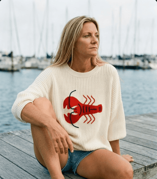 Scarlet Snap Sweater - The Salty BabeSweaters