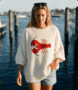 Scarlet Snap Sweater - The Salty BabeSweaters