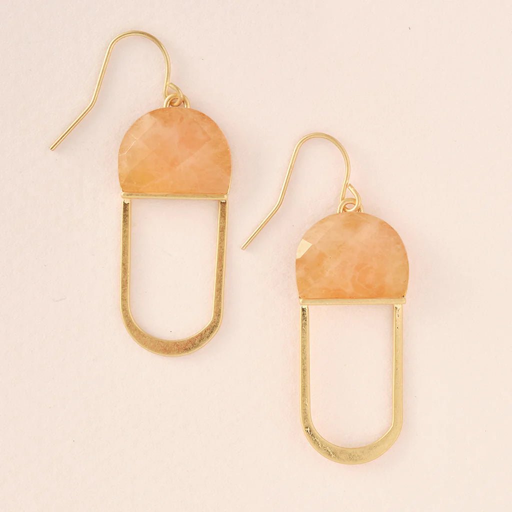 SCOUT Modern Stone Chandelier Earrings - The Salty BabeEarrings