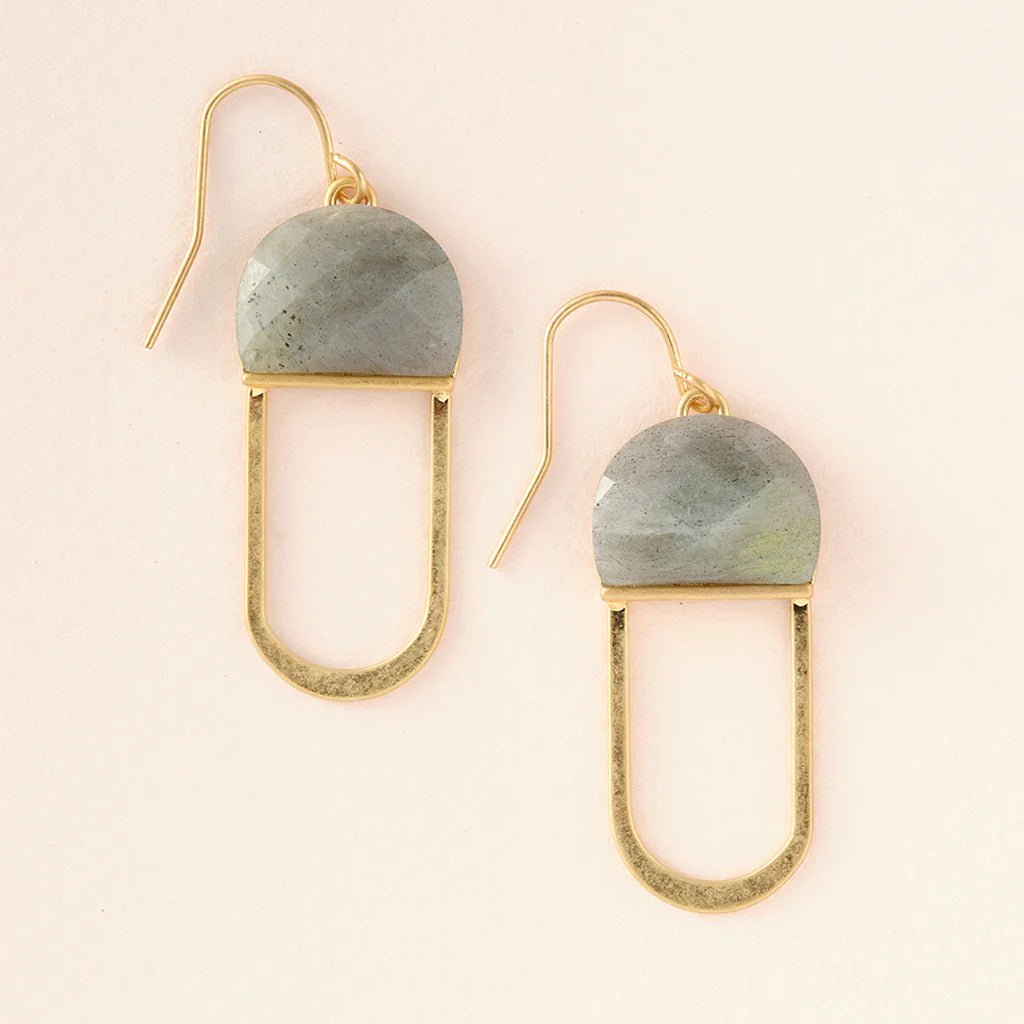 SCOUT Modern Stone Chandelier Earrings - The Salty BabeEarrings