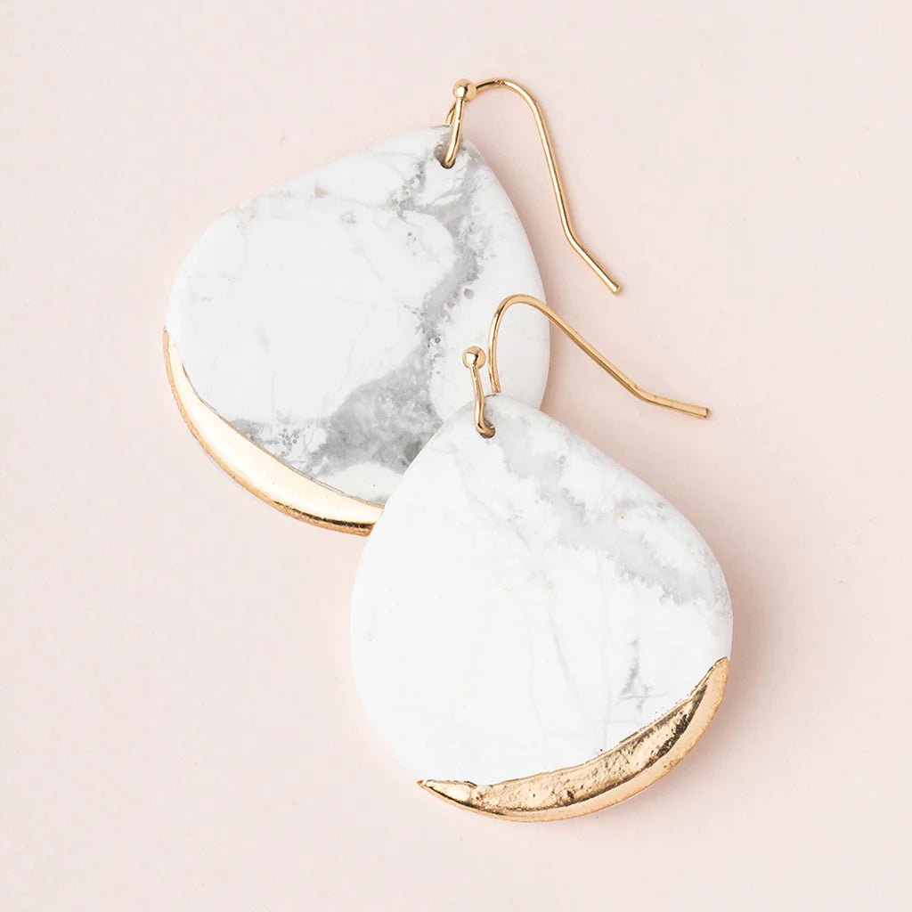SCOUT Stone Dipped Teardrop Earrings - The Salty BabeEarrings