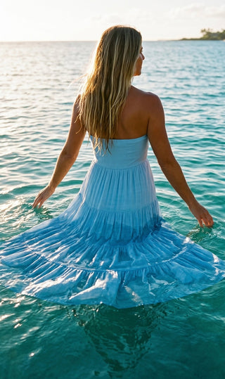 Sea Glass Maxi Dress - The Salty BabeDresses