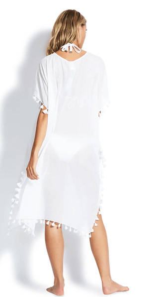 SEAFOLLY Midi Amnesia Kaftan - The Salty BabeCover Up